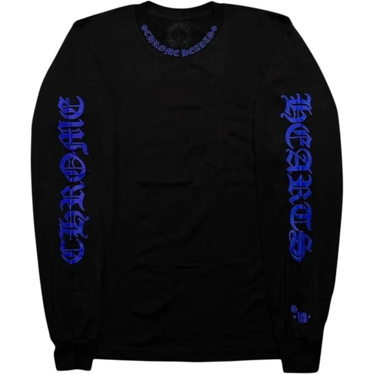 P0 Chrome Hearts Men's Black T-shirt - Image 1