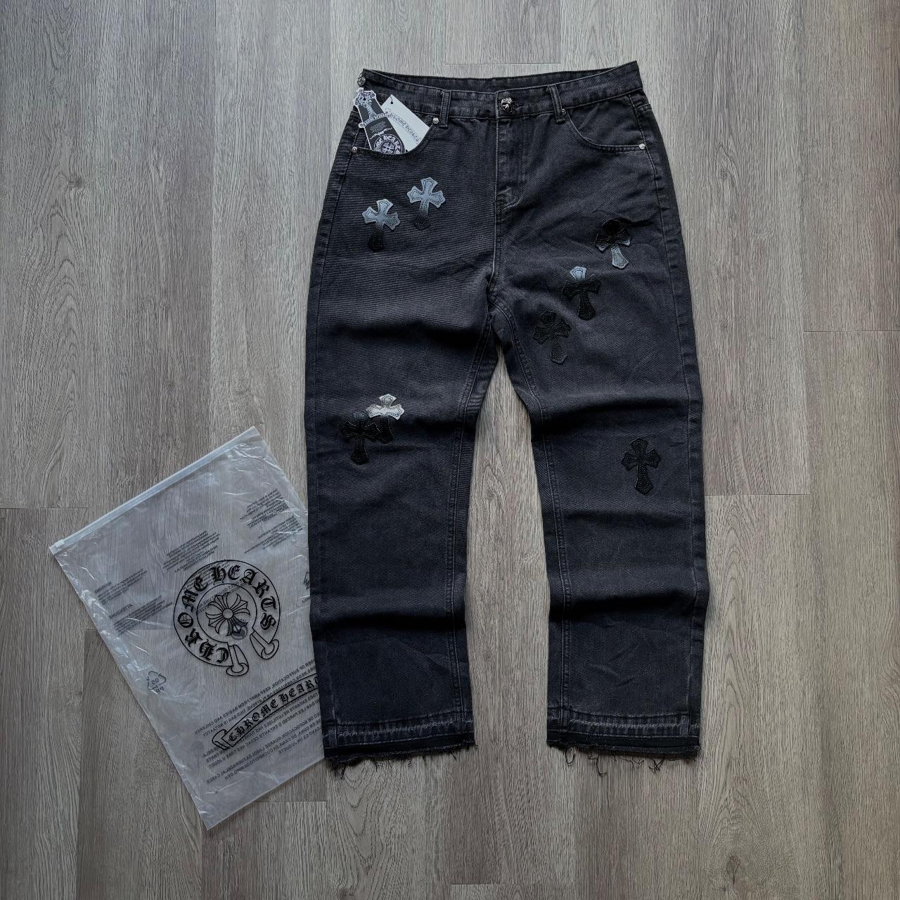 P0 Men's Black Jeans - Image 1