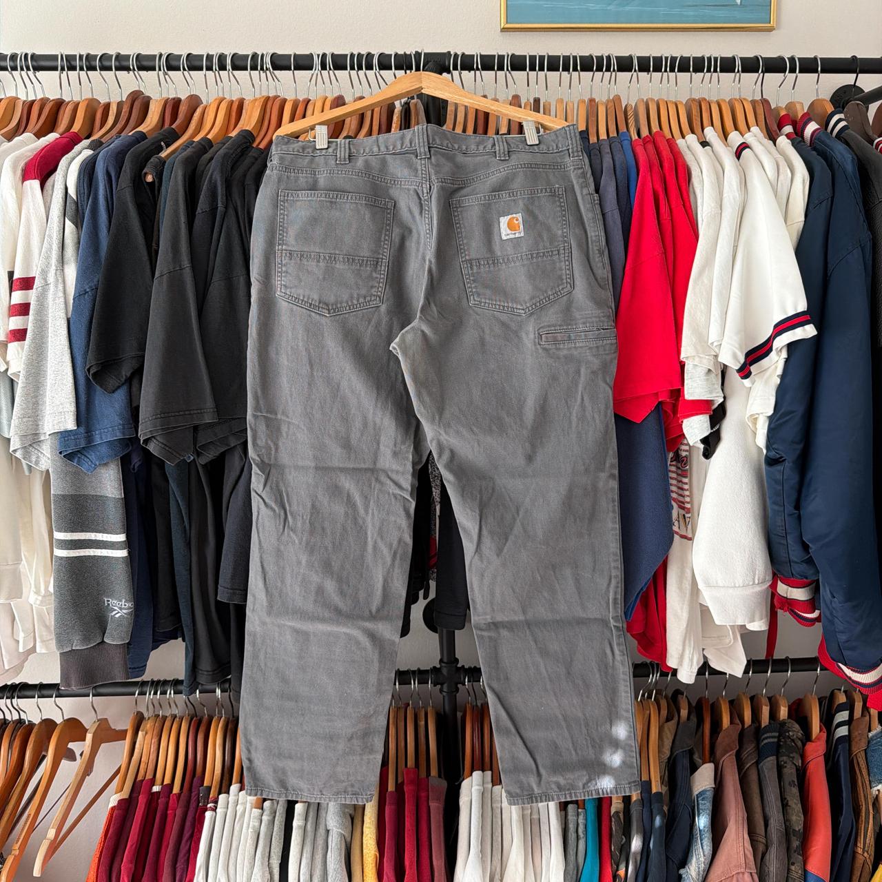 P0 Carhartt Men's Grey Trousers - Image 1