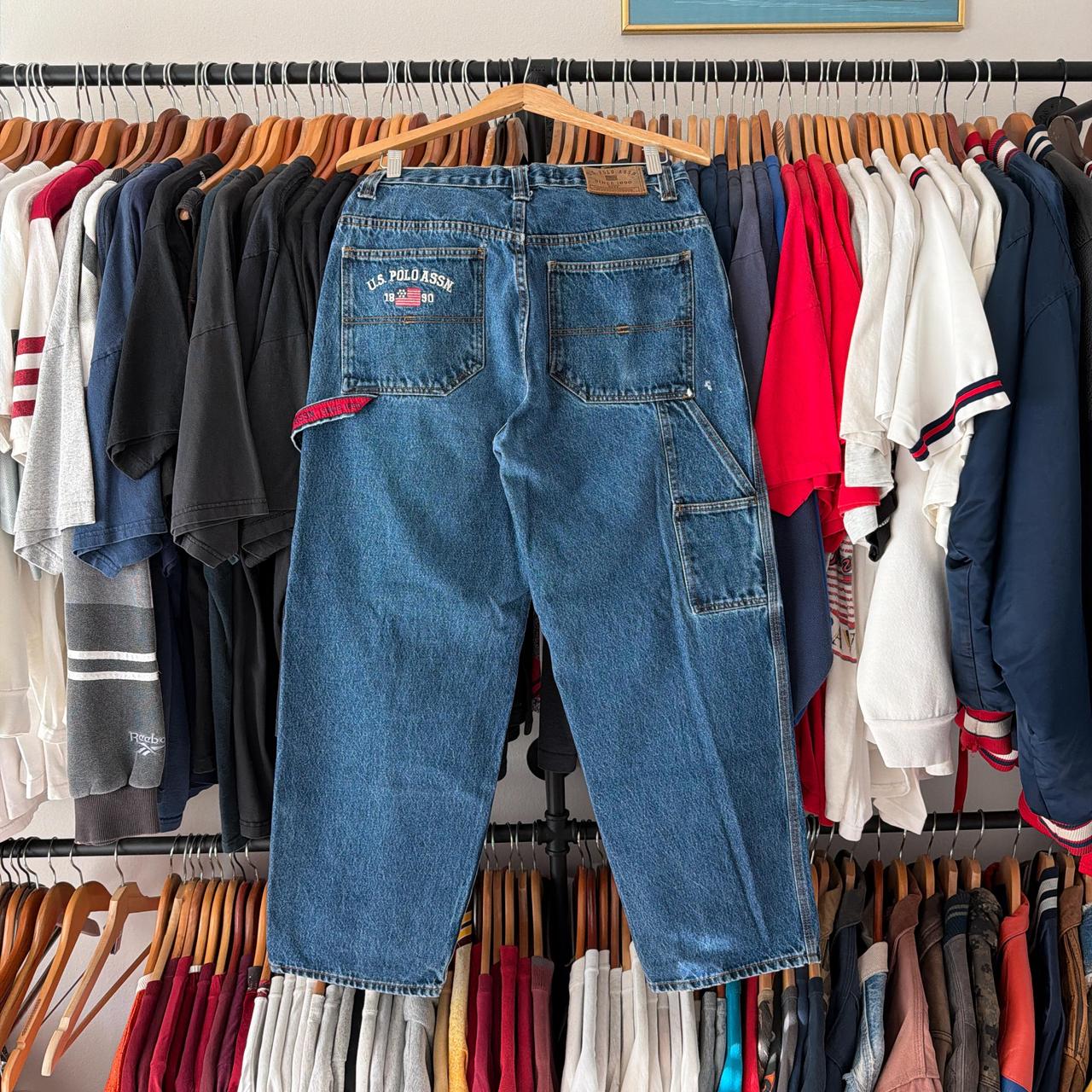 P0 U.S. Polo Assn. Men's Blue Jeans - Image 1