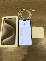 Apple iPhone 15 Pro Max 256 GB Natural Titanium (Unlocked)