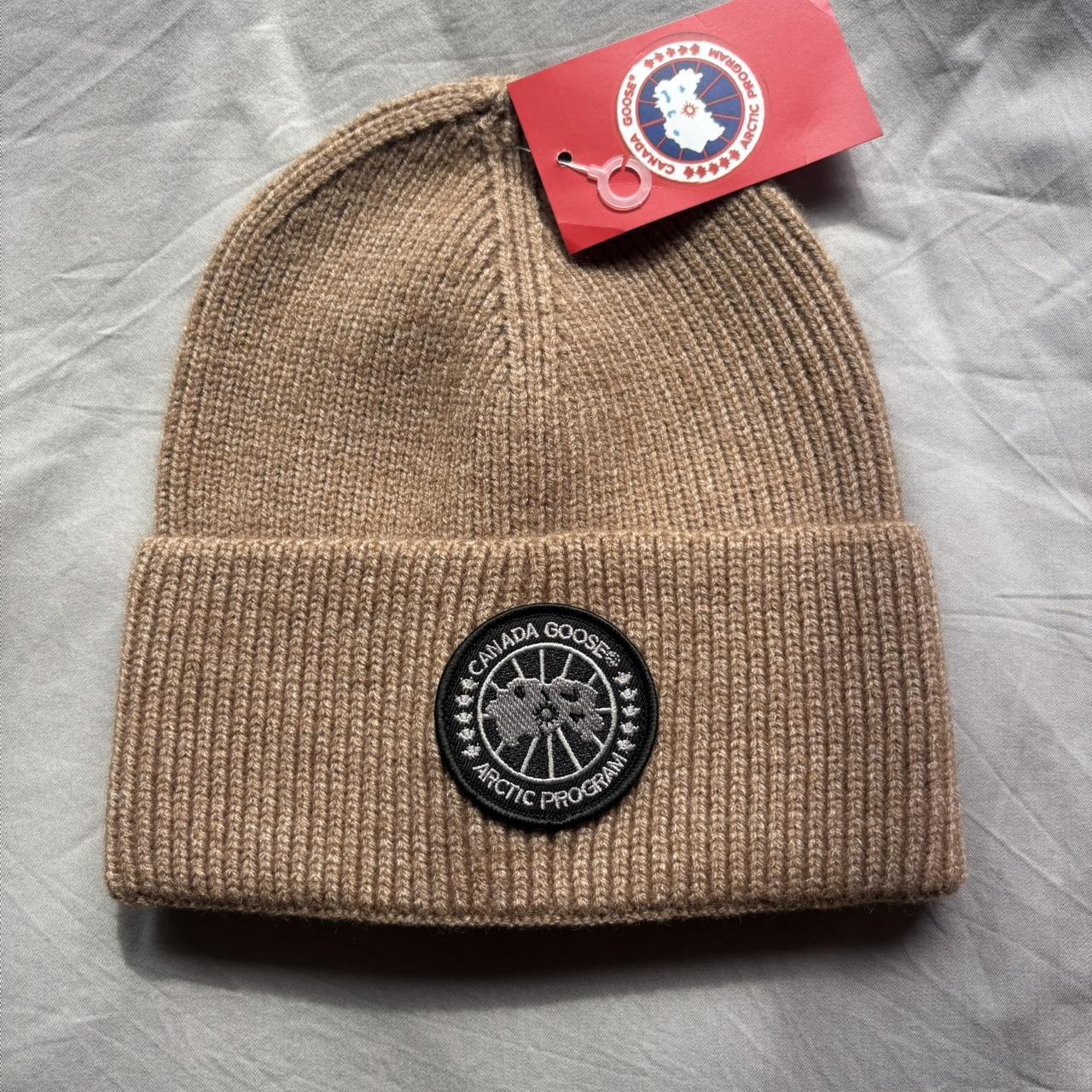 P0 Men's Tan and Brown Hat - Image 1