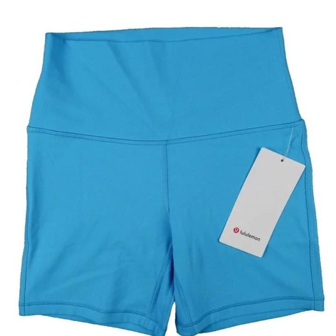 P0 Lululemon Women's Blue Shorts - Image 1
