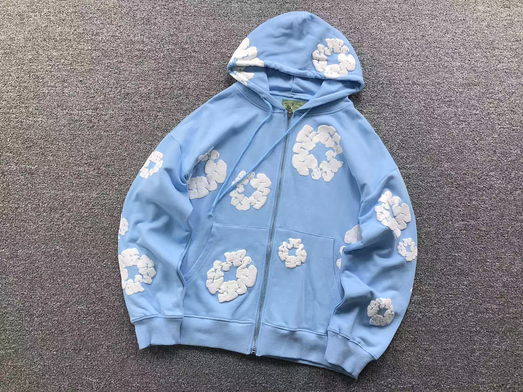 811bc29b DENIM TEARS HOODIE - Image 1