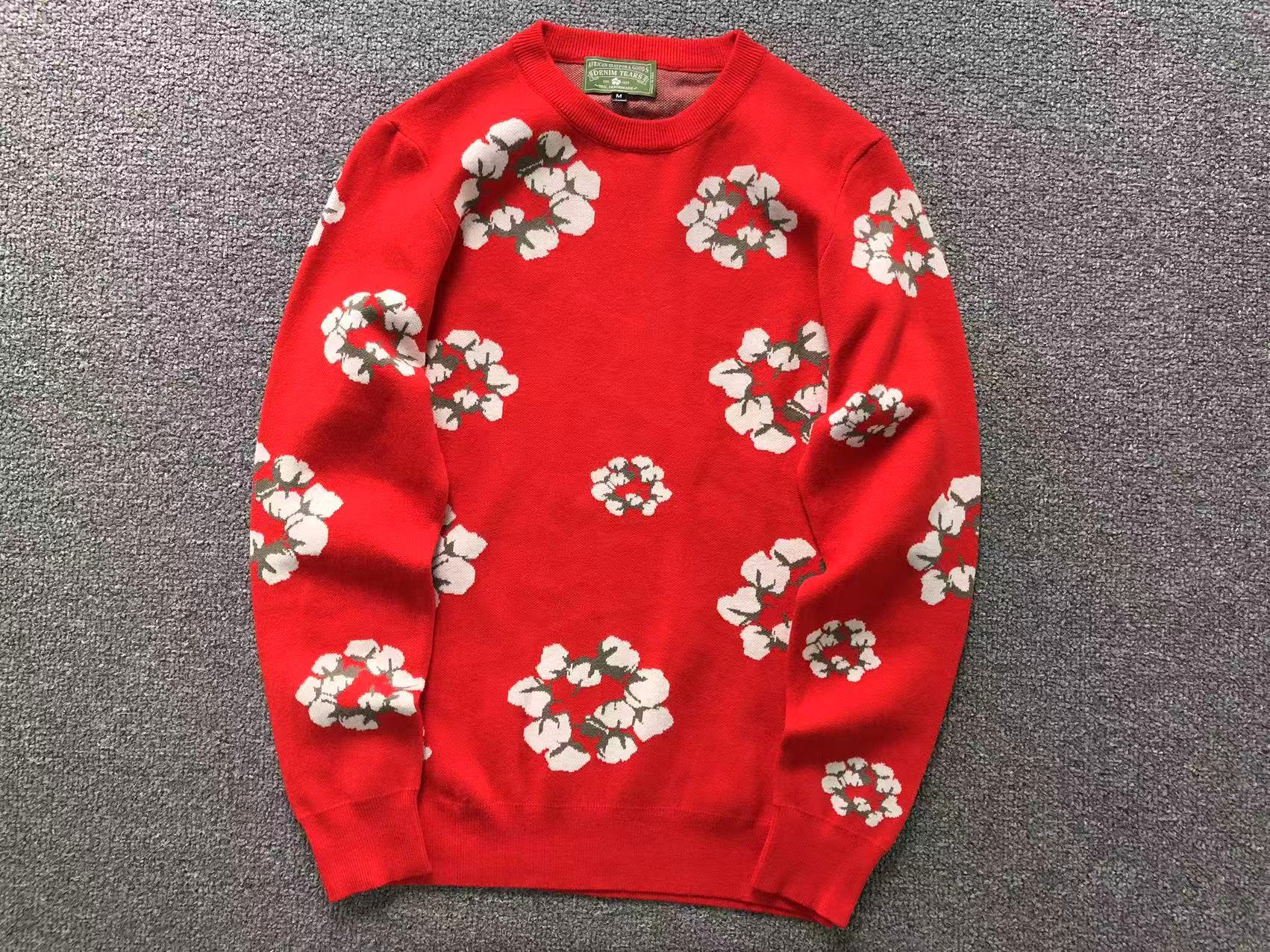 c78c7663 DENIM TEARS SWEATER - Image 1