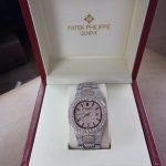 Patek Philippe Men's Silver and Gold Watch - Image 4