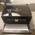 Patek Philippe Men's Silver and Grey Watch - Image 2