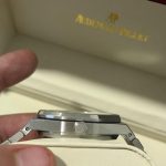Audemars Piguet Men's Silver and Grey Watch - Image 3
