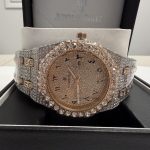 Audemars Piguet Men's Silver and Gold Watch - Image 3