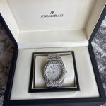 Audemars Piguet Men's Silver and Grey Watch