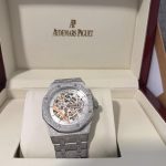 Audemars Piguet Men's Silver and Grey Watch