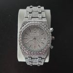 Audemars Piguet Men's Silver and Grey Watch