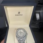 Audemars Piguet Men's Silver Watch - Image 2