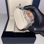 Audemars Piguet Men's Silver and Grey Watch - Image 3