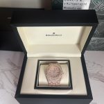 Audemars Piguet Men's Pink and Gold Watch