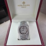 Patek Philippe Men's Silver and Gold Watch - Image 3
