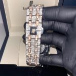 Audemars Piguet Men's Silver and Grey Watch - Image 4