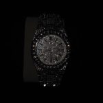 Audemars Piguet Men's Silver and Grey Watch - Image 5