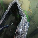 Audemars Piguet Men's Silver and Grey Watch - Image 4