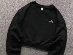 Alo Yoga Accolade Cropped Crewneck - Image 3