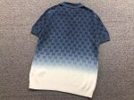 Gucci GG Monogram Gradient Knit Polo Shirt - Image 6