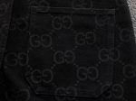 black denim Gucci shorts - Image 8