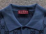 Gucci GG Monogram Gradient Knit Polo Shirt - Image 7