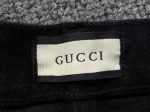 black denim Gucci shorts - Image 12