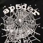 A black Sp5der OG Web hoodie - Image 5