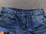Chrome Hearts Blue Cross Denim Jeans - Image 11