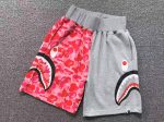 A Bathing Ape ABC Camo Side Shark Sweat Shorts