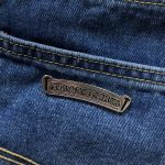 Chrome Hearts Blue Cross Denim Jeans - Image 6