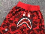 A Bathing Ape red camouflage sweatshorts - Image 2
