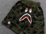 A Bathing Ape BAPE Green ABC Camo Sweat Shorts - Image 5
