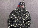 A Bathing Ape camouflage shark full-zip hoodie - Image 4