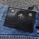 Chrome Hearts Blue Cross Denim Jeans - Image 5