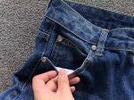 Chrome Hearts Blue Cross Denim Jeans - Image 17