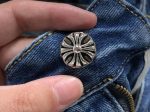 Chrome Hearts Blue Cross Denim Jeans - Image 18