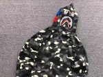 A Bathing Ape black camo shark full-zip hoodie - Image 3