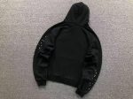 A black Sp5der OG Web hoodie - Image 7