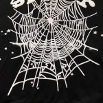 A black Sp5der OG Web hoodie - Image 6