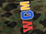 A Bathing Ape BAPE Green ABC Camo Sweat Shorts - Image 4