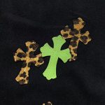 Chrome Hearts Green & Leopard Cross Patch Jeans - Image 7