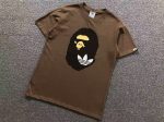 A Bathing Ape brown adidas Originals x Bape SSL Tee - Image 3