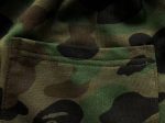 A Bathing Ape BAPE Green ABC Camo Sweat Shorts - Image 7